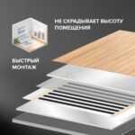 Теплый пол cаморегулируемый Caleo Platinum 50/230 Вт/м2, 1,0 м2 в комплекте с терморегулятором SM731