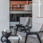 Гипсовая 3D панель Band Gesso 3D