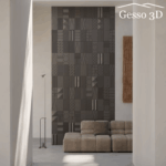 Гипсовая панель Domino 1 Gesso 3D