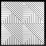 Гипсовая 3D панель Plate-1 Gesso 3D
