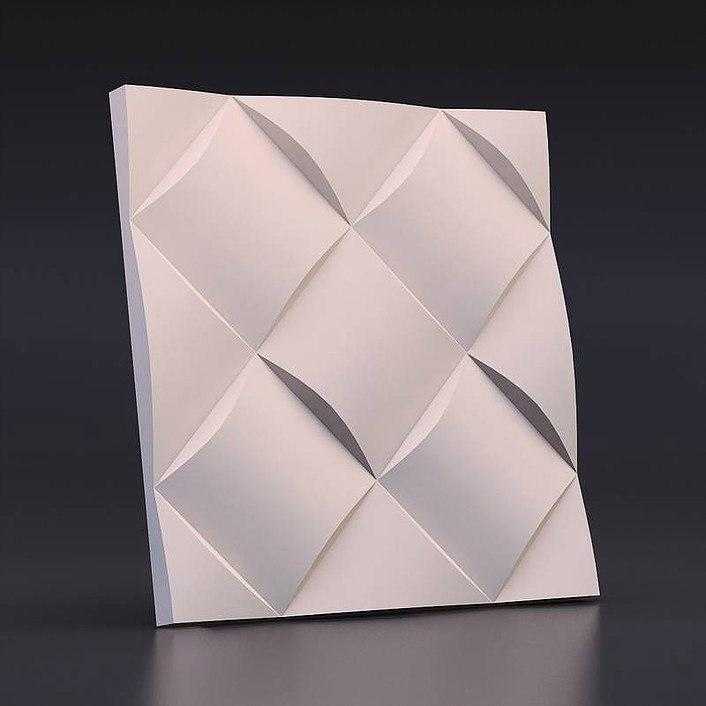 Гипсовая 3D панель Ротанг Gesso 3D Гипсовая 3D панель Ротанг Gesso 3D