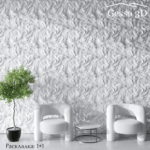 Гипсовая панель Island-1 Gesso 3D