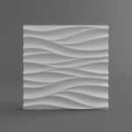 Гипсовая 3D панель Непа Gesso 3D
