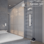 Гипсовая 3D панель Марсель Gesso 3D