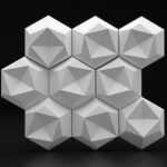 Гипсовая 3D панель Bevel-2 Gesso 3D