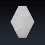 Гипсовая панель Пента Gesso 3D