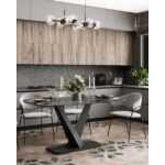Стол обеденный Аврора 160*90 керамика черная УТ000036908 Stool Group
