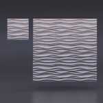 Гипсовая 3D панель Волна Атлантики Gesso 3D