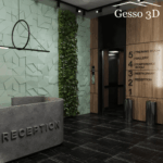 Гипсовая 3D панель Icarus Gesso 3D