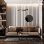 Гипсовая 3D панель Fusion Gesso 3D