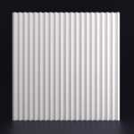 Гипсовая 3D панель Консул 3 прямой Gesso 3D