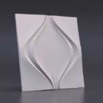 Гипсовая 3D панель Мягкий ромб Gesso 3D