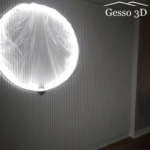 Гипсовая 3D панель Консул 3 прямой Gesso 3D
