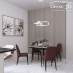 Гипсовая 3D панель Параллели Gesso 3D
