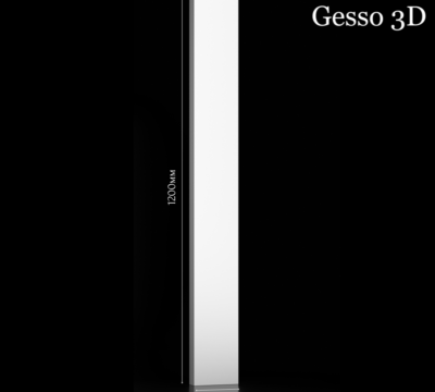 Гипсовая панель simple-2 gesso 3d