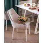 Стол обеденный Детройт раскладной 120-160*80 белый УТ000002653 Stool Group