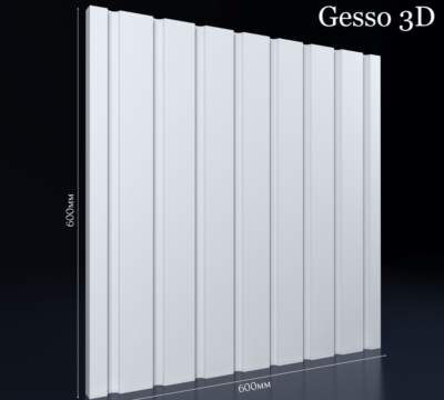 Гипсовая панель omega-1 gesso 3d