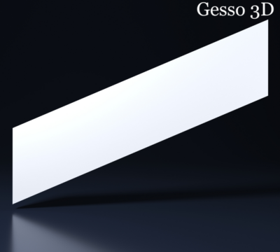 Гипсовая панель шеврон gesso 3d