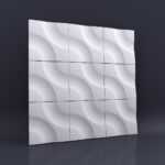 Гипсовая 3D панель Аливия Gesso 3D