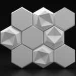 Гипсовая 3D панель Bevel-2 Gesso 3D
