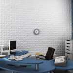 Гипсовая 3D панель CLIFF Gesso 3D