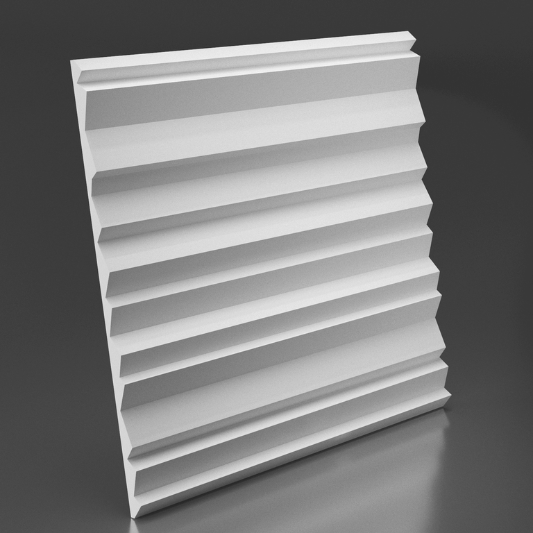 Гипсовая 3D панель Параллели Gesso 3D Гипсовая 3D панель Параллели Gesso 3D