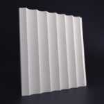 Гипсовая 3D панель Волна продольная мелкая Gesso 3D