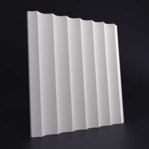 Гипсовая 3D панель Волна продольная мелкая Gesso 3D