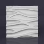 Гипсовая 3D панель Каскад Gesso 3D