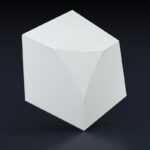 Гипсовая панель Шестигранник выпуклый Gesso 3D