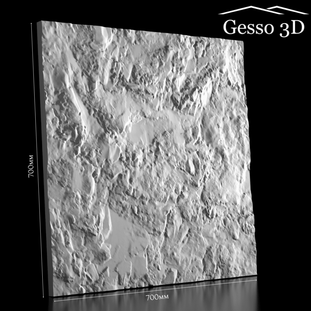 Гипсовая панель Monblan Gesso 3D Гипсовая панель Monblan Gesso 3D
