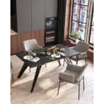 Стол обеденный Пандора раскладной 160-240*90 керамика темная УТ000034891 Stool Group