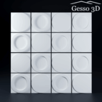 Гипсовая панель Tandem Gesso 3D