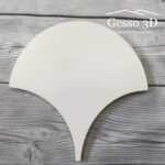 Гипсовая 3D панель Чешуя гладкая Gesso 3D