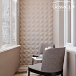Гипсовая 3D панель Алькон Gesso 3D