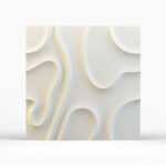 Гипсовая 3D панель Разводы Gesso 3D