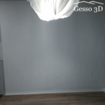 Гипсовая 3D панель Консул 3 прямой Gesso 3D