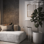 Гипсовая 3D панель Марсель Gesso 3D