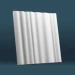 Гипсовая 3D панель Ткань Gesso 3D