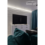 Гипсовая 3D панель Волна двойная Gesso 3D
