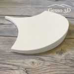 Гипсовая 3D панель Чешуя гладкая Gesso 3D