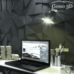 Гипсовая 3D панель Icarus Gesso 3D