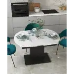 Стол обеденный Хлоя раскладной 120-180*90 керамика светлая УТ000034950 Stool Group