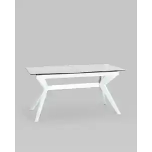 Стол обеденный Аркада раскладной 160-210*90 керамика светлая УТ000034991 Stool Group