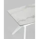 Стол обеденный Аркада раскладной 160-210*90 керамика светлая УТ000034991 Stool Group