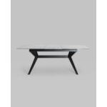 Стол обеденный Аркада раскладной 160-210*90 керамика темная УТ000034992 Stool Group