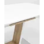 Стол обеденный Атланта раскладной 160-200*90 глянцевый белый УТ000002660 Stool Group