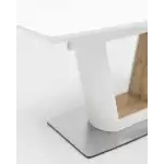 Стол обеденный Атланта раскладной 160-200*90 глянцевый белый УТ000002660 Stool Group