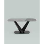 Стол обеденный Аврора 160*90 керамика черная УТ000036908 Stool Group