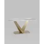Стол обеденный Аврора 160*90 керамика светлая УТ000034889 Stool Group